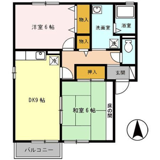 【間取り】 | グリーンコートⅢ