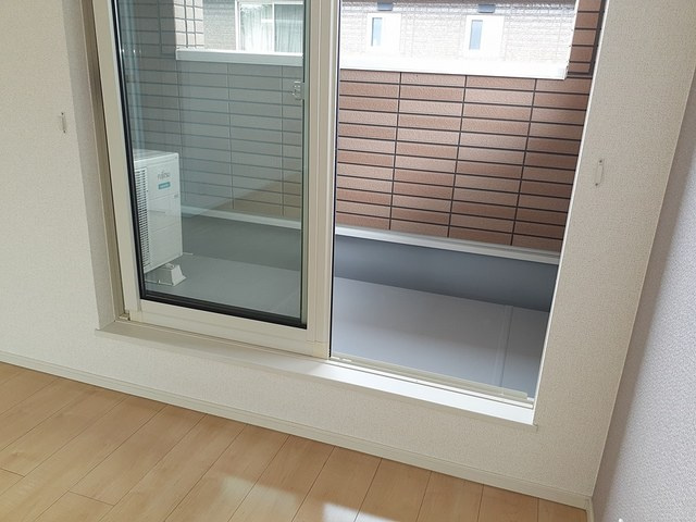 フラワーAのバルコニー