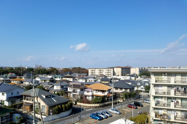 新檜尾台第2次住宅の展望