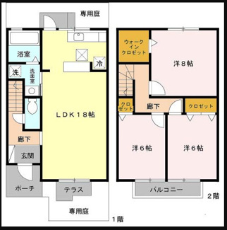 【間取り】 | グランシャリオⅡA棟