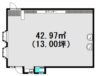 【間取り】 | 上郷ＴＭ店舗 | 広すぎず、ちょうど良い面積