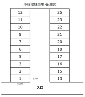小谷場駐車場の画像