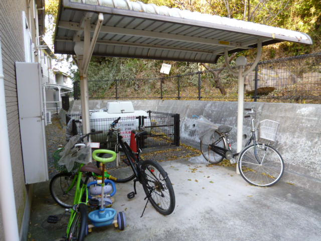 都窪郡早島町早島のアパートのその他共用部分|自転車置き場
