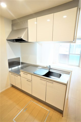 サン・スティーズのキッチン|広いキッチンはうれしいカウンターキッチンです