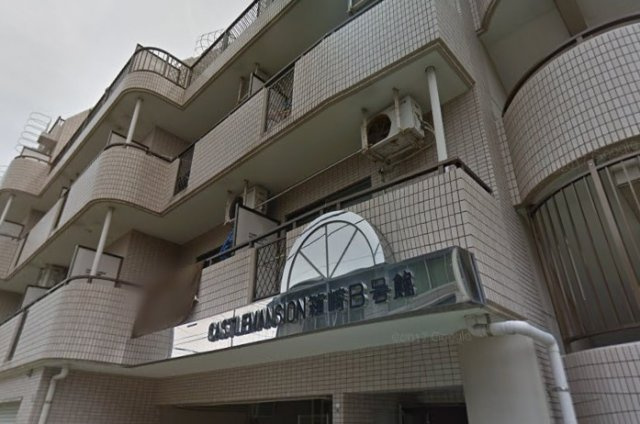 キャッスルマンション箱崎B号館のエントランス