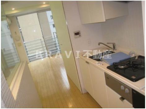 アーバネックス淀屋橋　BRAVI不動産のキッチン|【アーバネックス淀屋橋】きれいなキッチンです