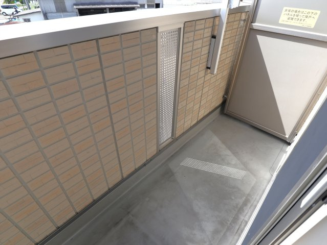 D-room花梨　B棟のバルコニー