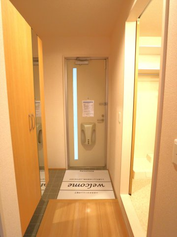 D-room花梨　B棟の玄関