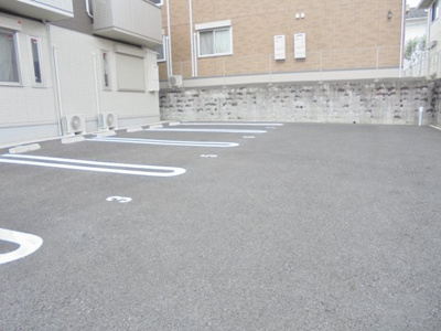 【駐車場】 | クレールセゾン柏たなか | ※実際の区画とは異なります