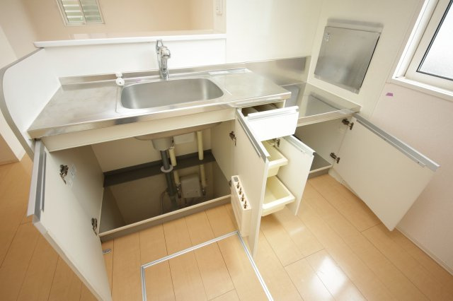 クレストヒルズ　Ｂ棟のキッチン