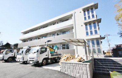 【外観】 | ウィステリア　ヨコハマ　（Wisteria Yokohama) | ウィステリア　ヨコハマ　　　ダイワハウス施工セキュリティー賃貸！2018年2月上旬完成予定。オートロック＆ＡＬＳＯＫホームセキュリティーで安心の暮らしを実現♪　12月24日撮影。