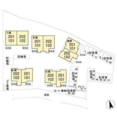 【区画図】 | 京Ⅴ