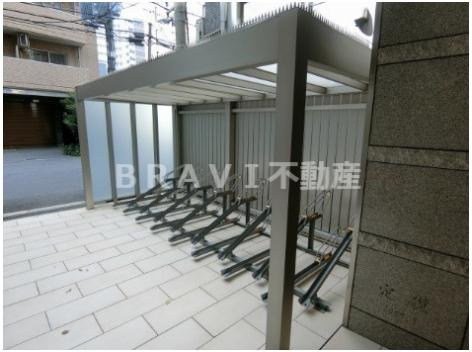 ネット内淡路町　BRAVI不動産のその他共用部分|【ネット内淡路町】駐輪場
