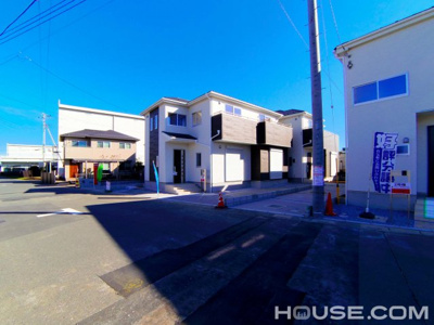 【駐車場】 | 伊奈町西小針５丁目　新築全５棟　現地販売中 | カースペース３台