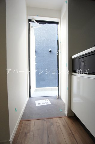 パークレジデンス北柏の玄関