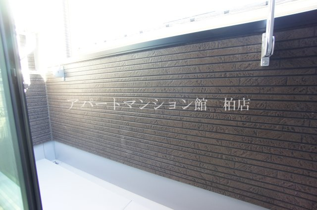 パークレジデンス北柏のバルコニー
