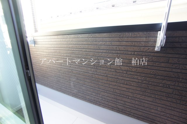 パークレジデンス北柏のバルコニー