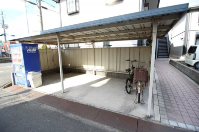 【その他共用部分】 | クリーンハイツ | ☆屋根付き駐輪場☆