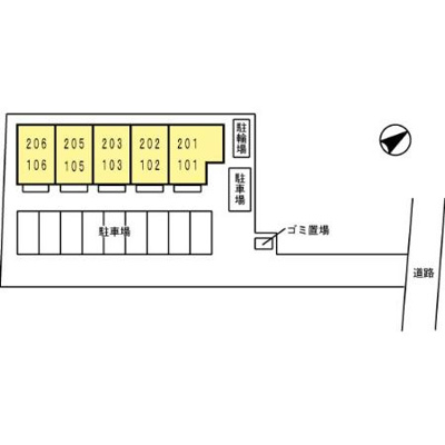 【区画図】 | ティラージュY.K