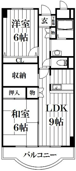 【間取り】 | メゾン橋喜