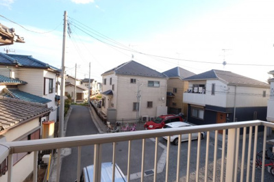 【展望】 | 【シャーメゾン】貝塚町戸建貸家　E棟 | ２階バルコニーからの展望