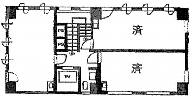 セントラルビルの間取り