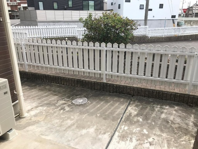ハイツ大池のバルコニー
