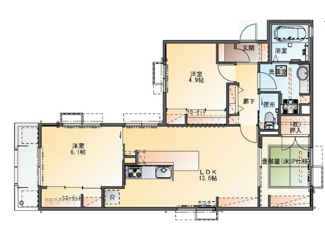 【間取り】 | Maison　confort　甲子園
