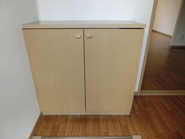 サンライフ大山Bの玄関