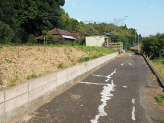【前面道路含む現地写真】 | 山武市木原　売地