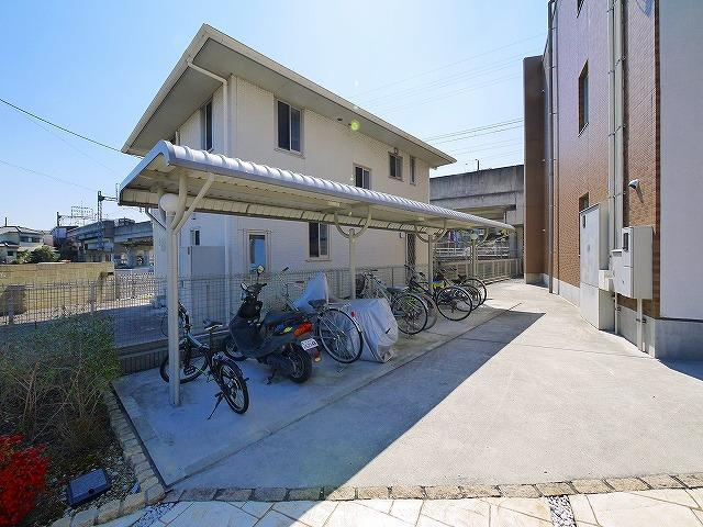 メゾン山崎のその他共用部分|自転車置き場
