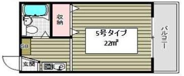 AXISⅡの間取り