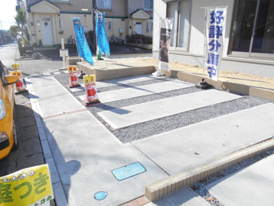 【駐車場】 | 野田市　山崎貝塚町　全2棟　1号棟　44坪　角地 | 2480から2380万円に価格変更。また更に2080さらに1880万へ価格変更。角地