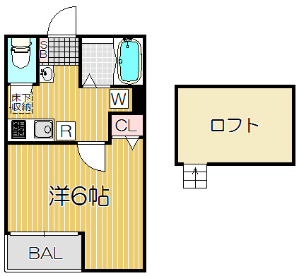 【間取り】 | コンフィア目黒本町