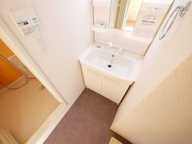 パルスクエアの洗面所|広い洗面スペース