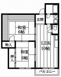 【間取り】 | ヒラオカハイツ