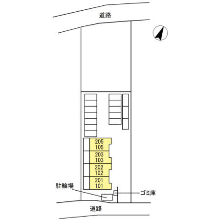 セゾンの区画図