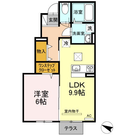 セゾンの間取り