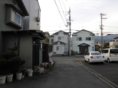 【前面道路含む現地写真】 | 大津市南志賀四丁目11-14　売り土地