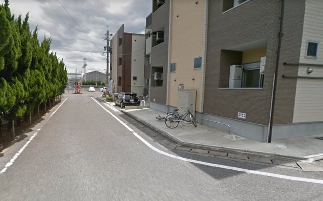 ライズ筥崎宮の駐車場