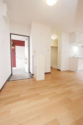 ルビーハイツの玄関|ルビーハイツ202号室　