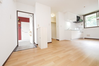 ルビーハイツの居間・リビング|ルビーハイツ202号室　