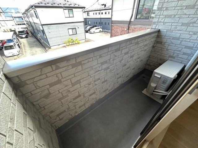 ポルトボヌールのバルコニー