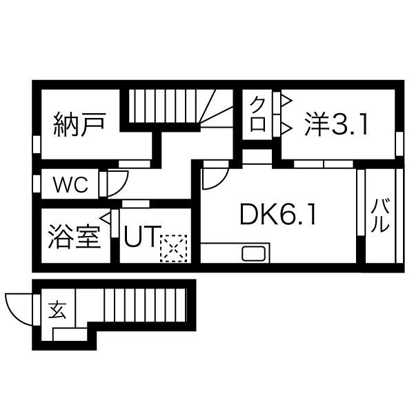 ポルトボヌールの間取り