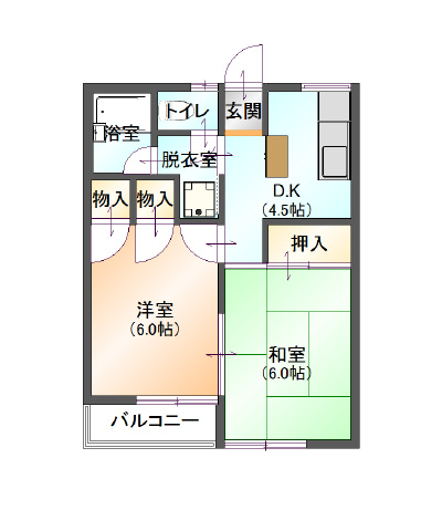 【間取り】 | メゾン藍