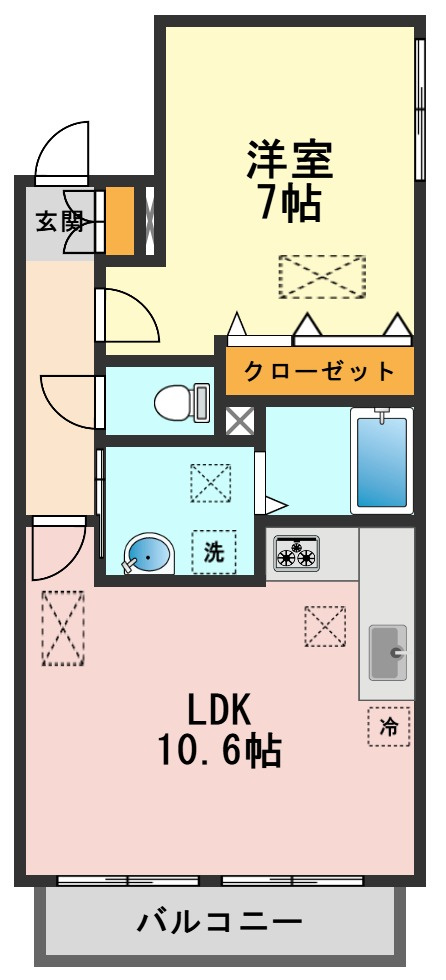 AMAZING GARDEN Southの間取り