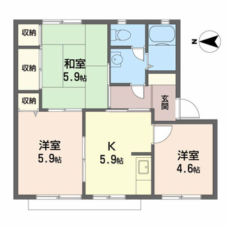 【間取り】 | イースト　コート