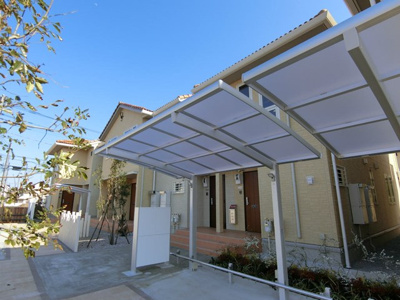 【その他共用部分】 | ヴェルジェⅠ | 敷地内ごみ置き場でごみ出しもらくらく～♪忙しい社会人さんや主婦さんにもうってつけ！