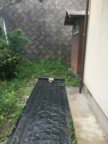 古家付土地の外観|嘉麻市山野、古家付土地の外観です。