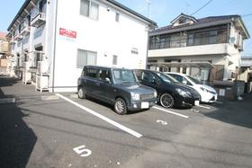 ピュアあきしまの駐車場